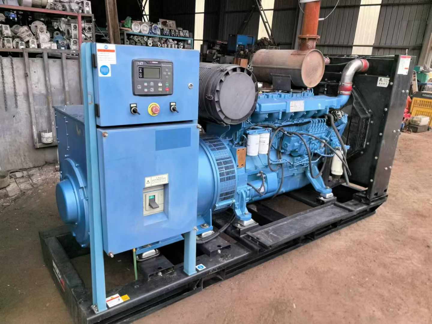 安次500kW 柴油发电机组可带动设备功率的计算公式是什么？