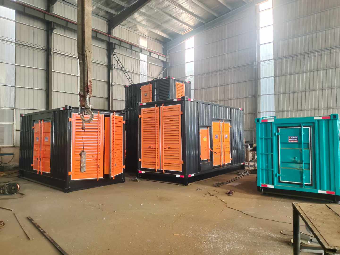 安次500kw柴油发电机组可以带动多少功率设备？
